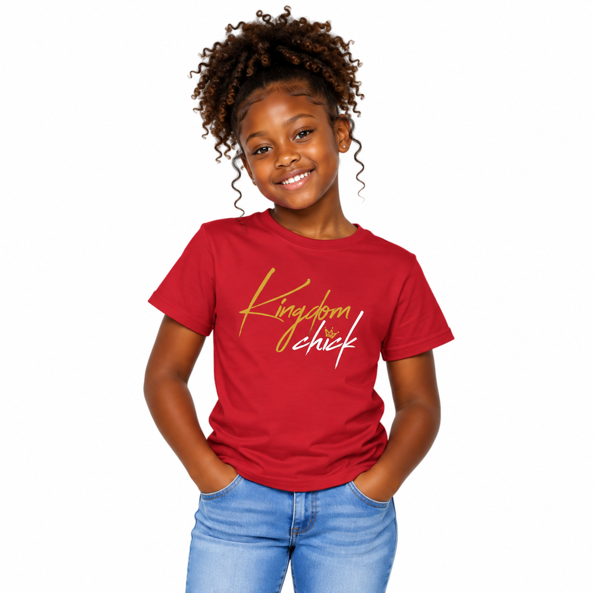 Kingdom Chick™ Kids Christian Tee
