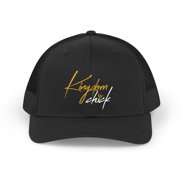 Kingdom Chick™ Trucker Hat – Christian Faith Mesh Cap