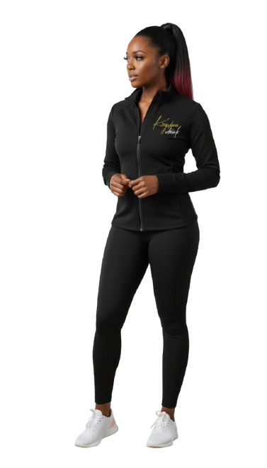 Kingdom Chick Ladies Quarter-Zip Pullover | Faith-Inspired Women’s Christian Apparel