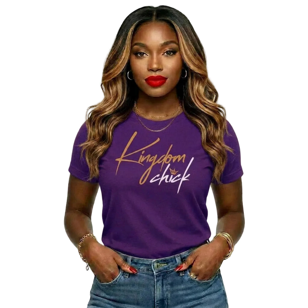 Kingdom Chick Unisex Jersey Short Sleeve Tee | Faith-Based Christian Graphic T-Shirt