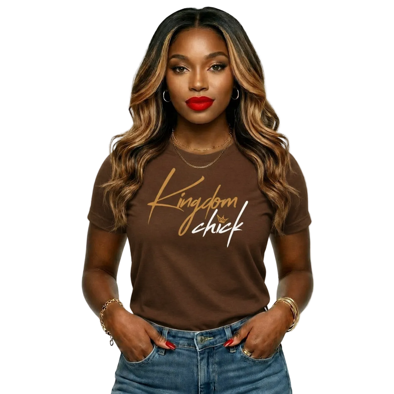 Kingdom Chick Unisex Jersey Short Sleeve Tee | Faith-Based Christian Graphic T-Shirt