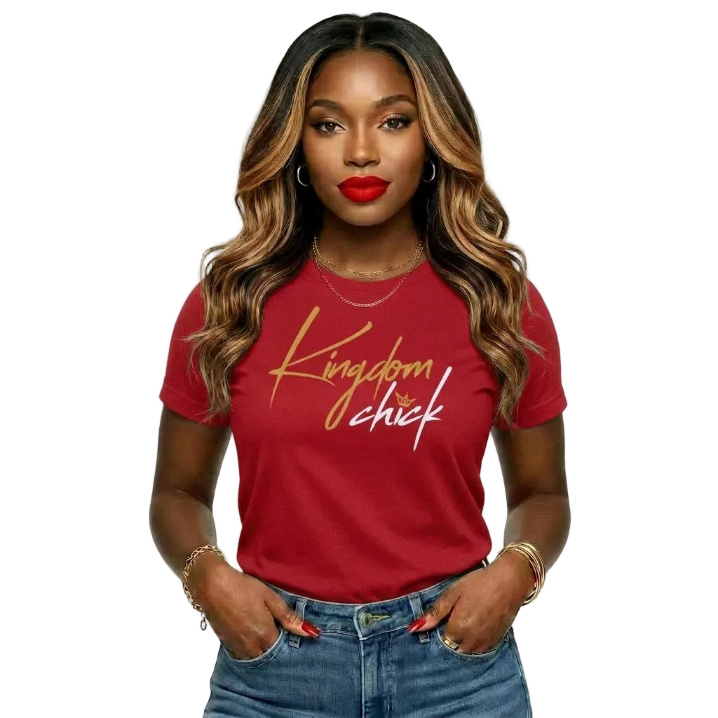 Kingdom Chick Unisex Jersey Short Sleeve Tee | Faith-Based Christian Graphic T-Shirt