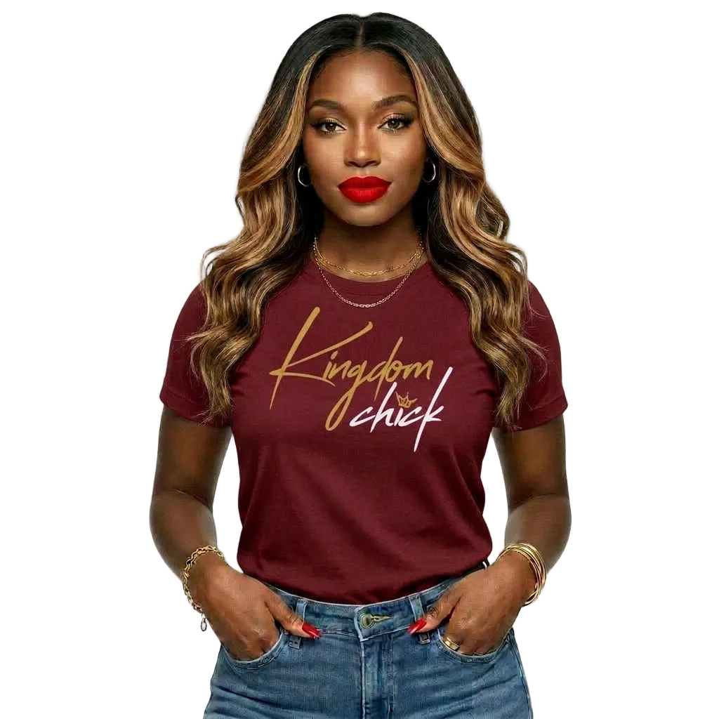 Kingdom Chick Unisex Jersey Short Sleeve Tee | Faith-Based Christian Graphic T-Shirt