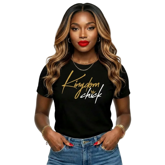 Kingdom Chick Unisex Jersey Short Sleeve Tee | Faith-Based Christian Graphic T-Shirt