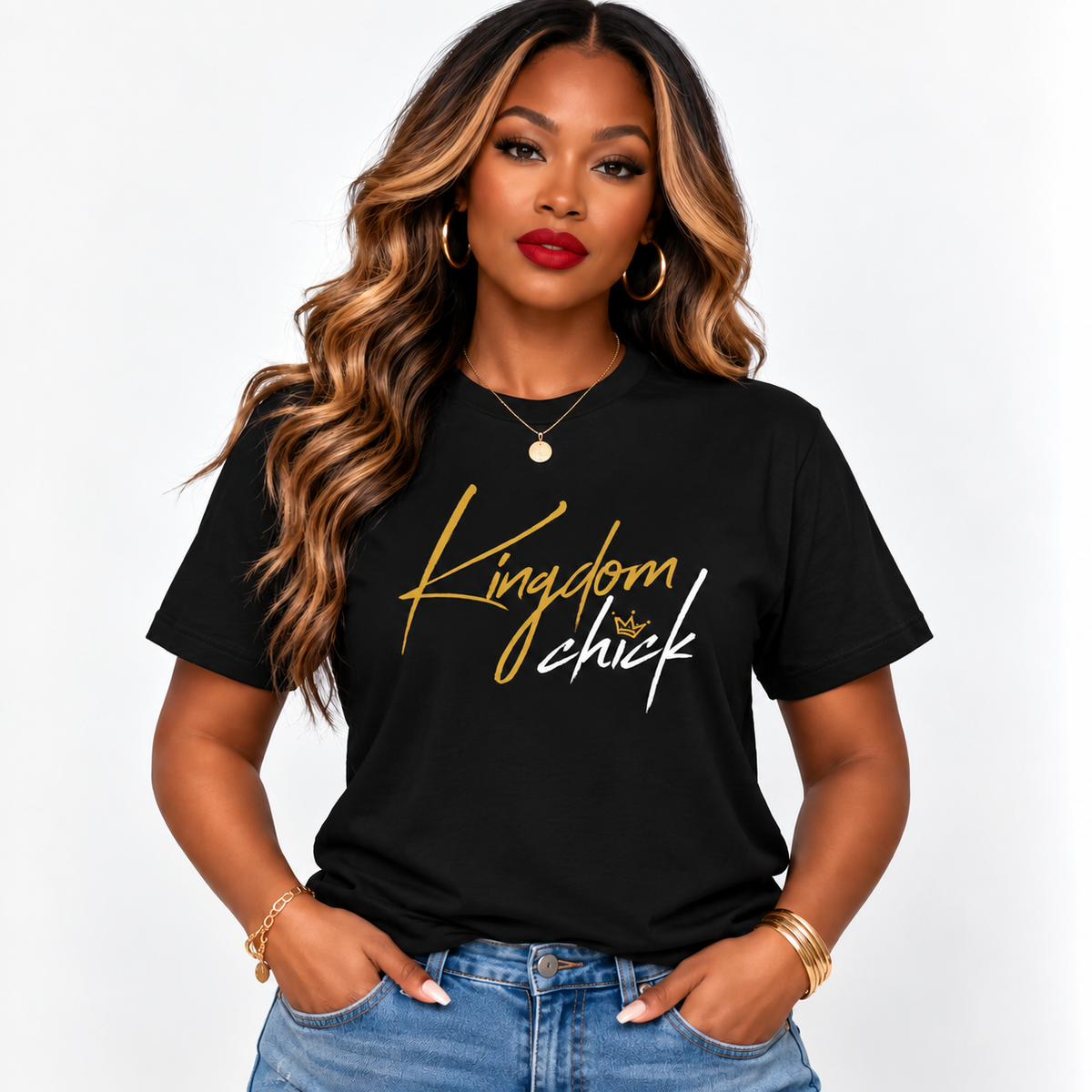Kingdom Chick Unisex Jersey Short Sleeve Tee | Faith-Based Christian Graphic T-Shirt