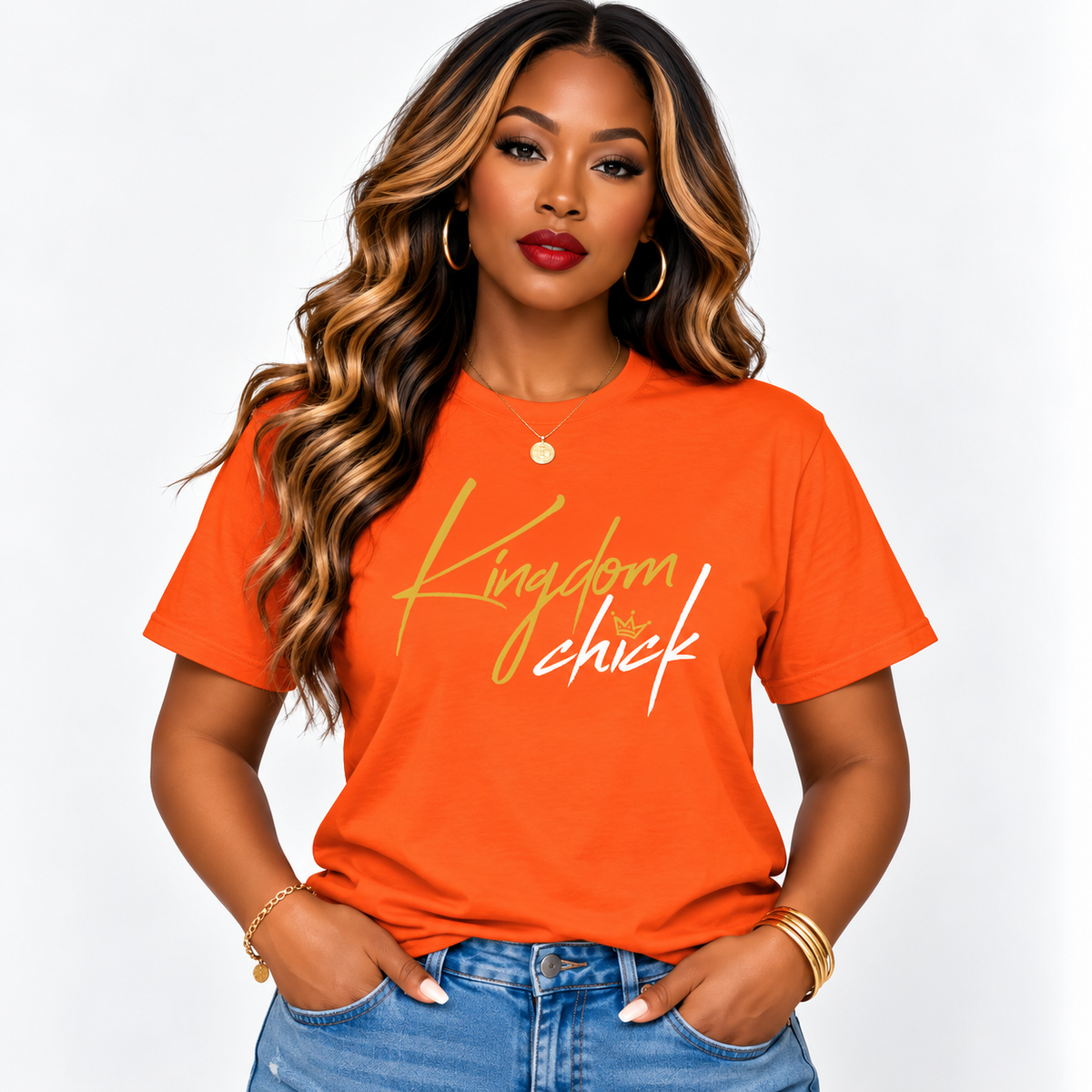 Kingdom Chick Unisex Jersey Short Sleeve Tee | Faith-Based Christian Graphic T-Shirt