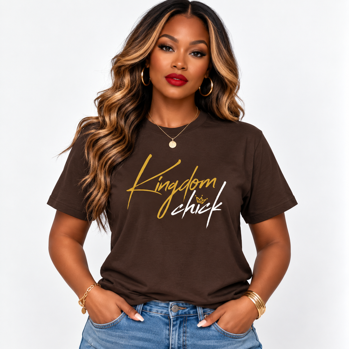 Kingdom Chick Unisex Jersey Short Sleeve Tee | Faith-Based Christian Graphic T-Shirt