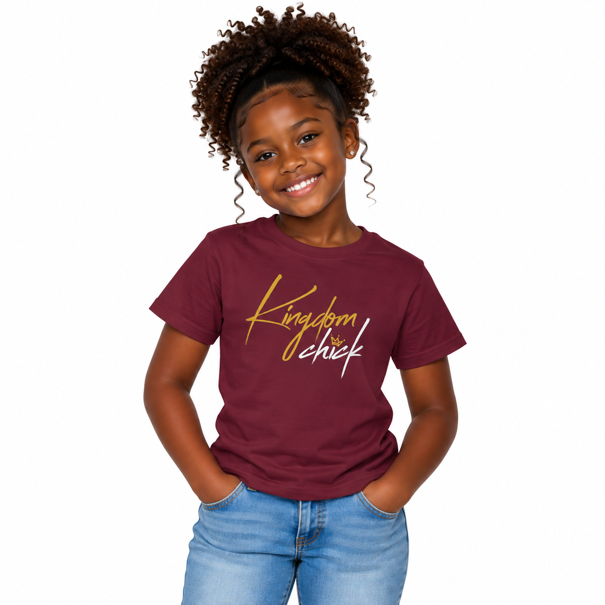 Kingdom Chick™ Kids Christian Tee