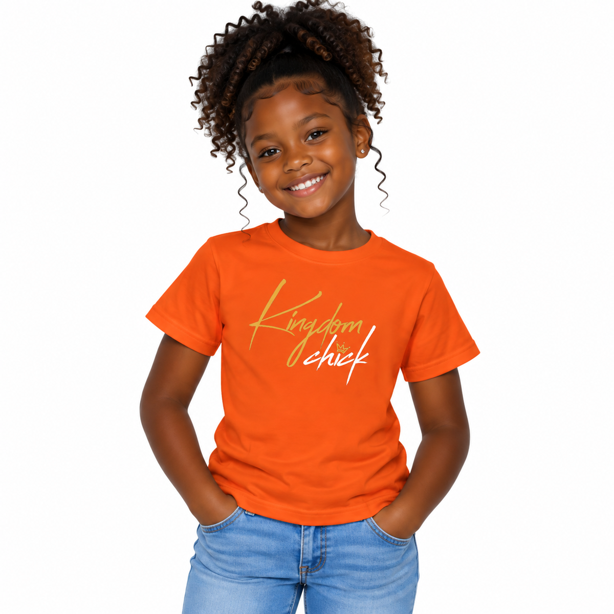 Kingdom Chick™ Kids Christian Tee