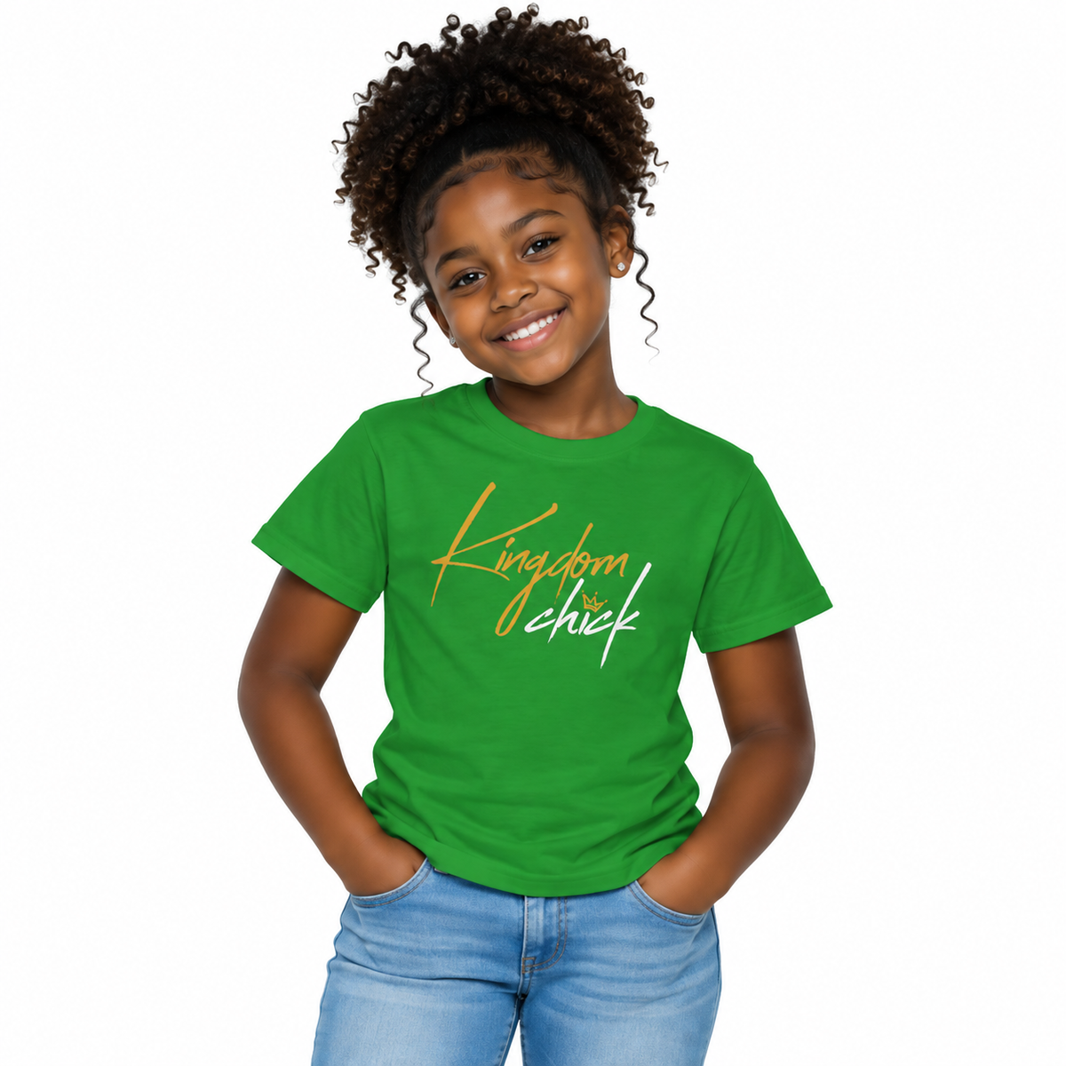 Kingdom Chick™ Kids Christian Tee