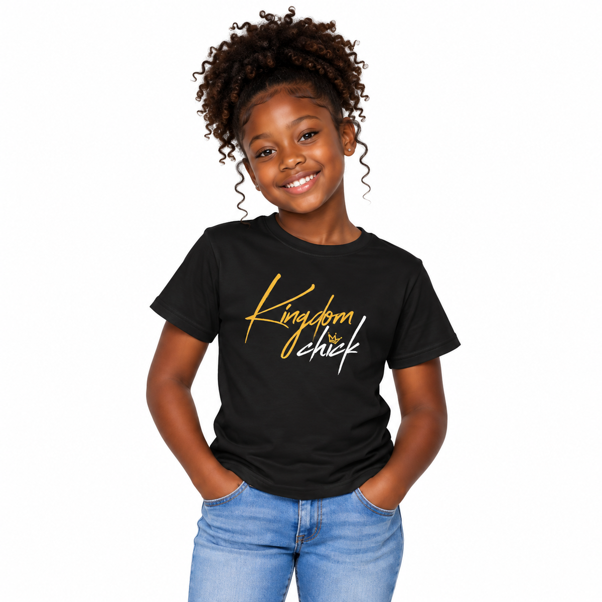 Kingdom Chick™ Kids Christian Tee