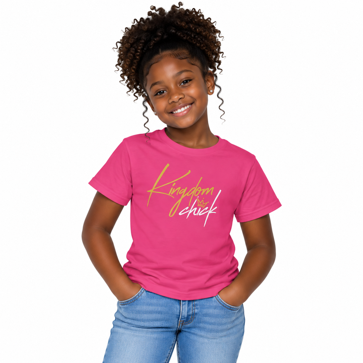 Kingdom Chick™ Kids Christian Tee