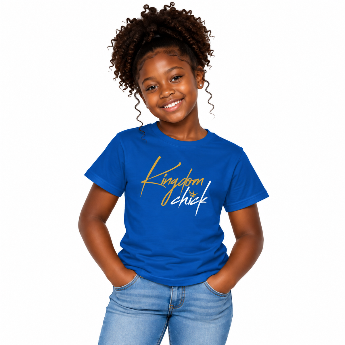 Kingdom Chick™ Kids Christian Tee