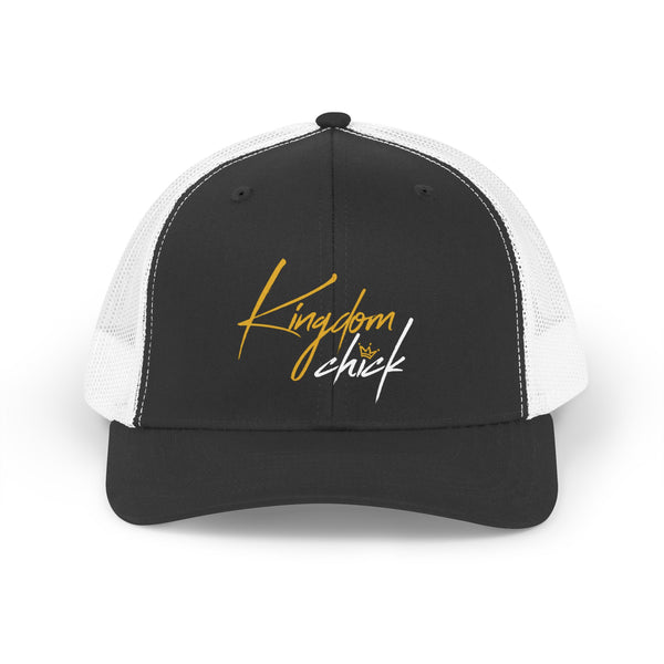 Kingdom Chick™ Trucker Hat – Christian Faith Mesh Cap