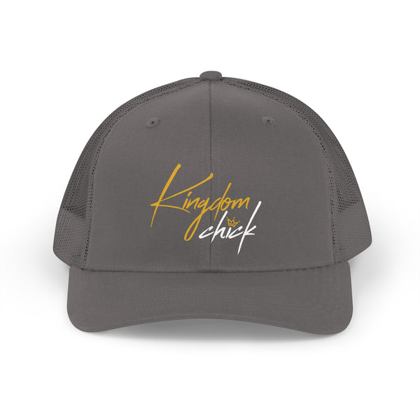 Kingdom Chick™ Trucker Hat – Christian Faith Mesh Cap